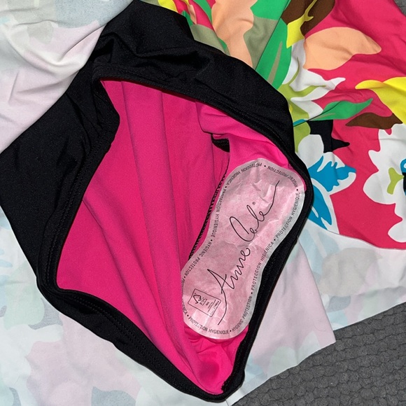 NWT Anne Cole Swim Dress With Skirted Bottom Size 8 - Picture 4 of 5